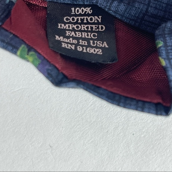 Tango Max Raab Tie Mens Blue Floral - Picture 5 of 5